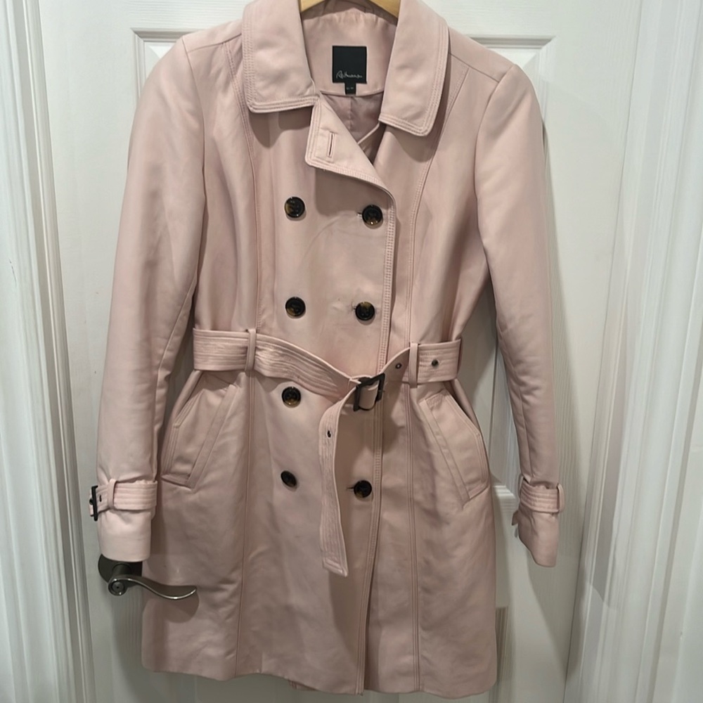 Reitmans Pink trench coat